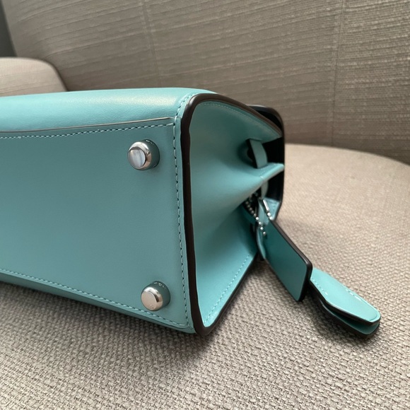 Coach Sammy Top Handle Bag 21 in colour Faded Blue NWT - Picture 12 of 16